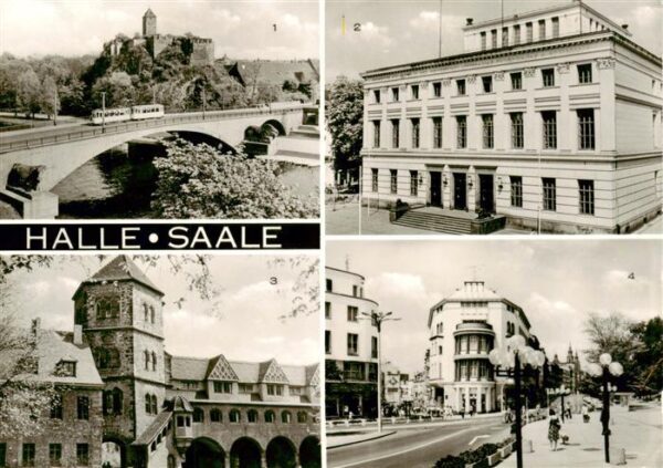 Halle  Saale Burg Giebichenstein Martin Luther Universitaet Moritzburg Burghof H