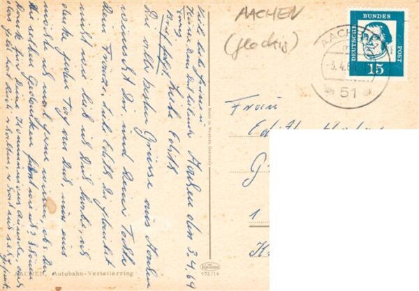 Aachen Autobahn Verteilerring – Bild 2