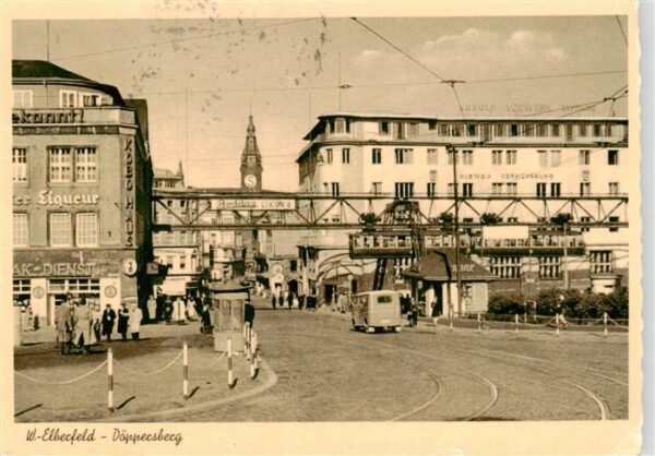 Elberfeld Wuppertal Doeppersberg Schwebebahn