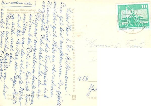Kuehlungsborn Ostseebad FDGB Erholungsheim Schwerin – Bild 2