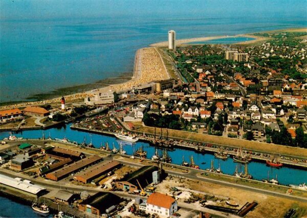 Buesum Nordseebad Fliegeraufnahme