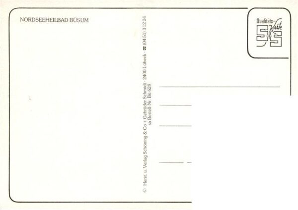 Buesum Nordseebad Park Fliegeraufnahme Leuchtturm Strandpartie Hafeneinfahrt Fus – Bild 2