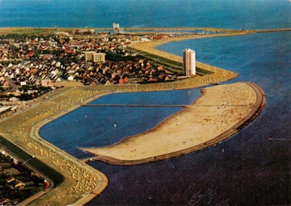 Buesum Nordseebad Fliegeraufnahme