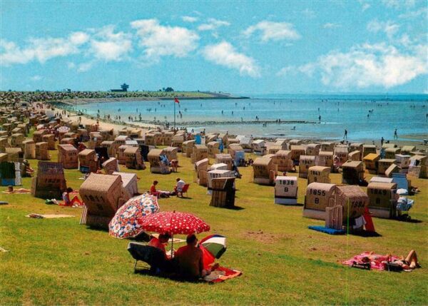 Buesum Nordseebad Am Korbstrand