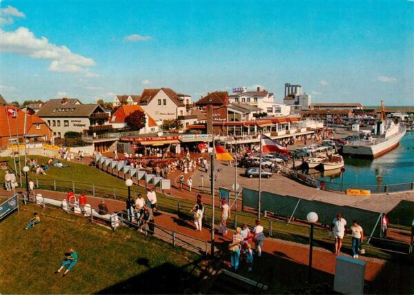 Buesum Nordseebad Hauptaufgang zum Strand