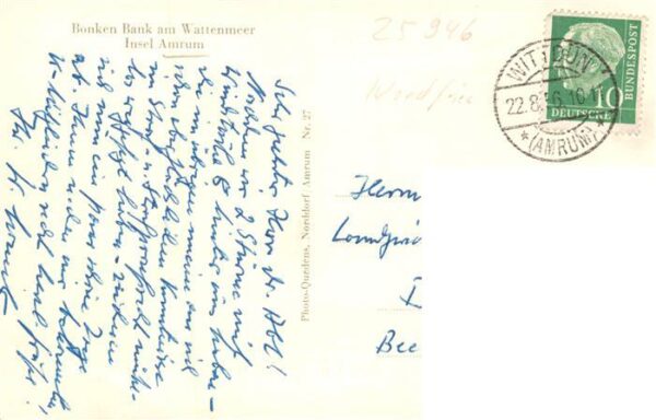 Amrum Bonken Bank am Wattenmeer – Bild 2