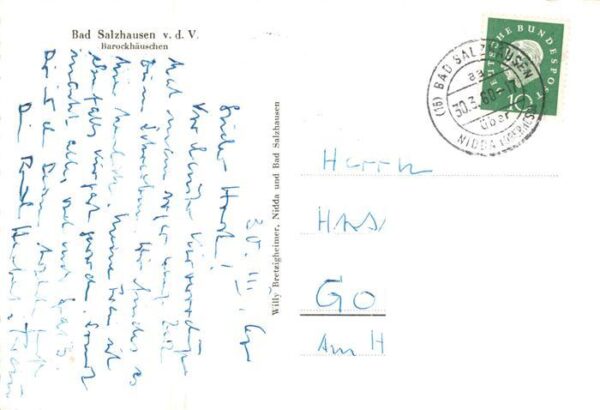 Bad Salzhausen Nidda Barockhaeuschen – Bild 2