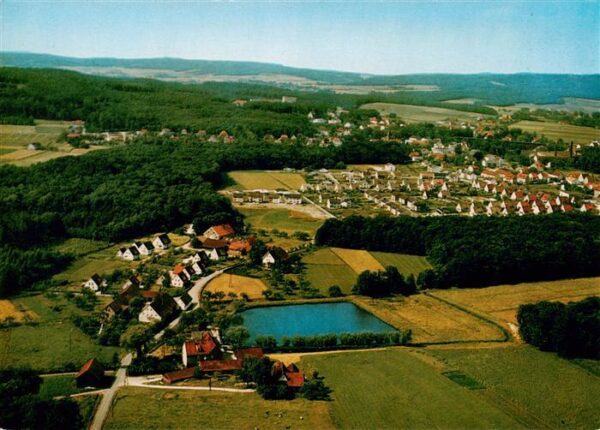 Bad Rothenfelde Klostermuehle und Helferner Esch Fliegeraufnahme