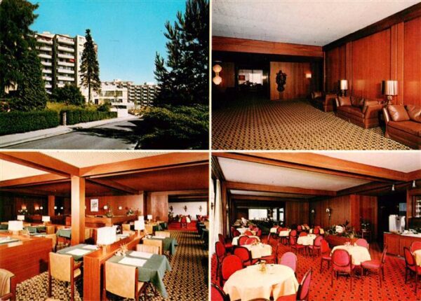 ueberlingen Bodensee Wohnstift ueberlingen Eingangshalle Speisesaal Cafe
