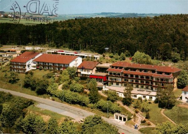 Bad Mergentheim Sanatorium Herrmann Fliegeraufnahme