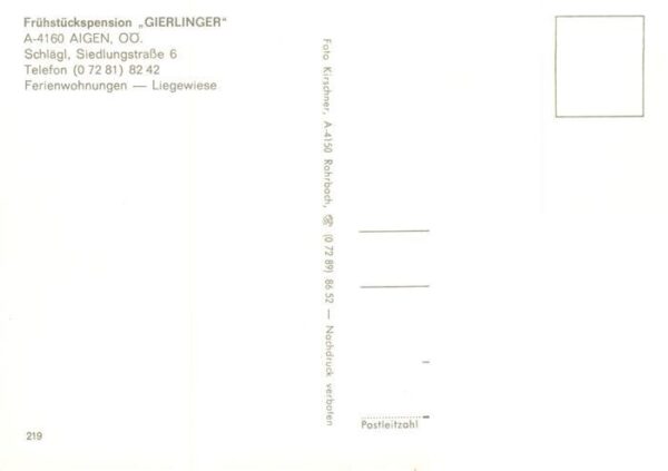 Aigen-Schlaegl Muehlviertel Oberoesterreich AT Panorama Fruehstueckspension Gier – Bild 2