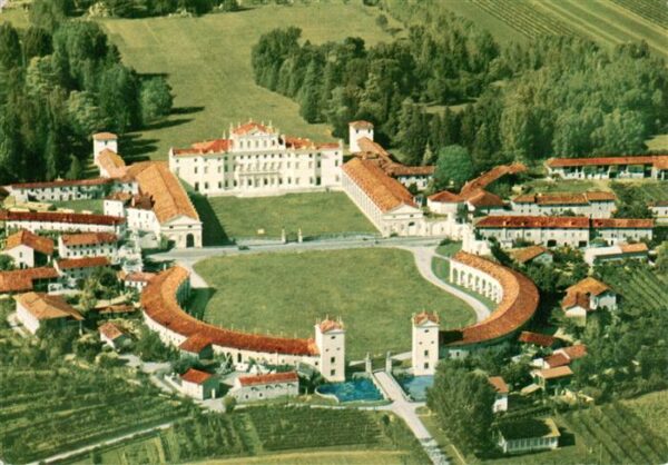 Passariano Udine IT Fliegeraufnahme