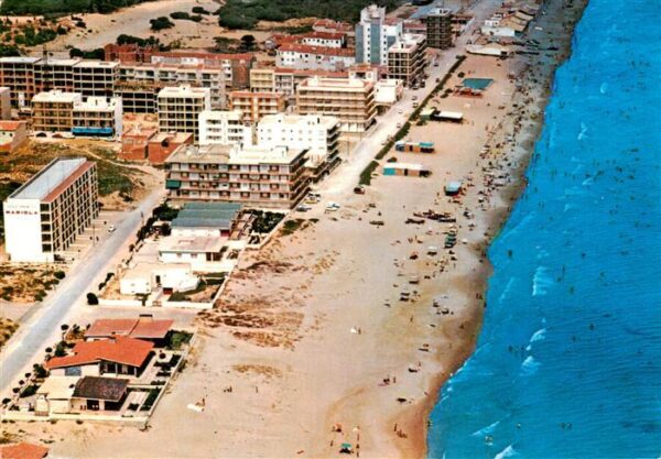 Guardamar del Segura Alicante ES Vista aerea Panoramic view