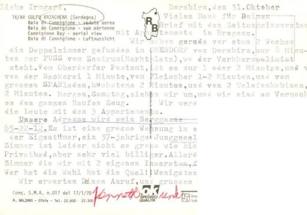 Arzachena Sardegna IT Bayi di Cannigione Fliegeraufnahme – Bild 2