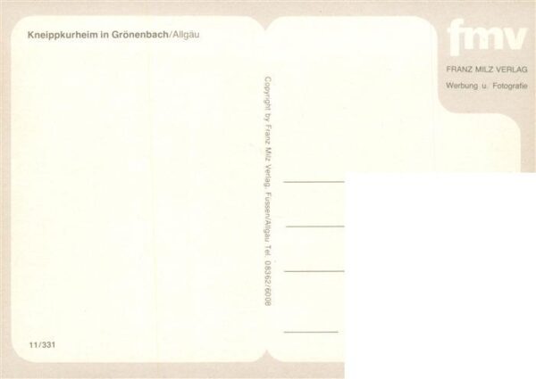 Groenenbach Bad Kneippkurheim Park – Bild 2