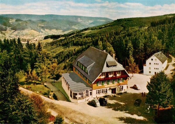 Baden-Baden Hoehenhotel Rote Lache Panorama