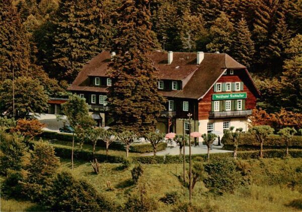 Baden-Baden Waldhotel Fischkultur Terrassencafe