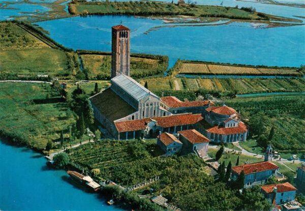 Torcello Veneto IT Fliegeraufnahme
