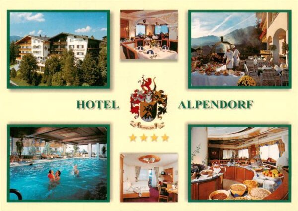 Sankt Johann Pongau Hotel Alpendorf Gastraeume Hallenbad Bueffet Zimmer