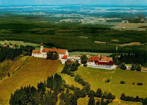 Hohenpeissenberg Berggasthof Bayrischer Rigi Fliegeraufnahme