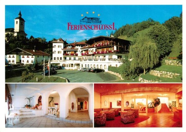 Haimingerberg Haiming Tirol AT Ferienschloessl Hotel Restaurant Spa Bereich Foye