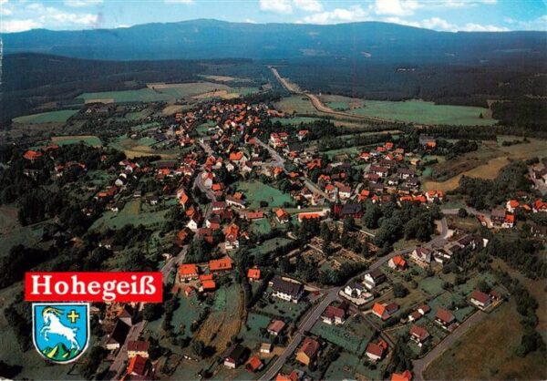 Hohegeiss Harz Fliegeraufnahme