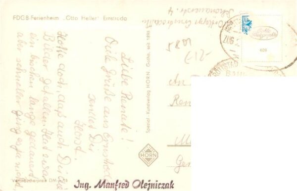 Ernstroda FDGB Ferienheim Otto Heller – Bild 2