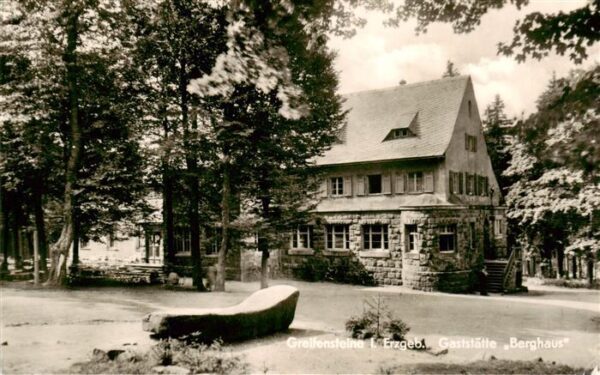 Greifensteine Erzgebirge Gaststaette Berghaus