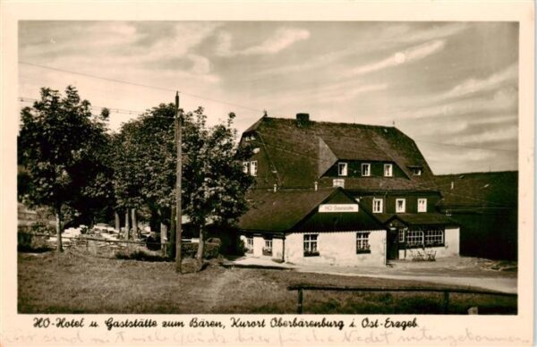 Oberbaerenburg Baerenburg HO Hotel und Gaststaette zum Baeren