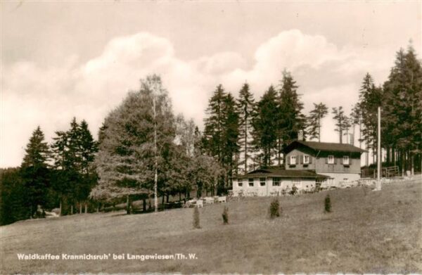 Langewiesen Thueringen Waldkaffee Krannichsruh