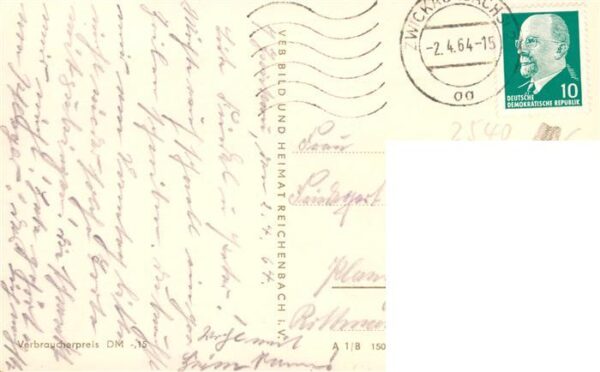Zwickau  Sachsen Heinrich Braun Krankenhaus Verwaltungsgebaeue Frauenklinik mit – Bild 2