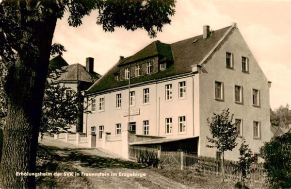 Frauenstein Brand-Erbisdorf Osterzgebirge Erholungsheim der SVK
