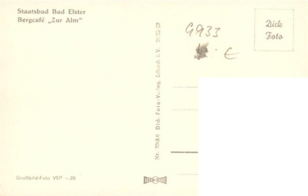 Bad Elster Bergcafé Zur Alm – Bild 2