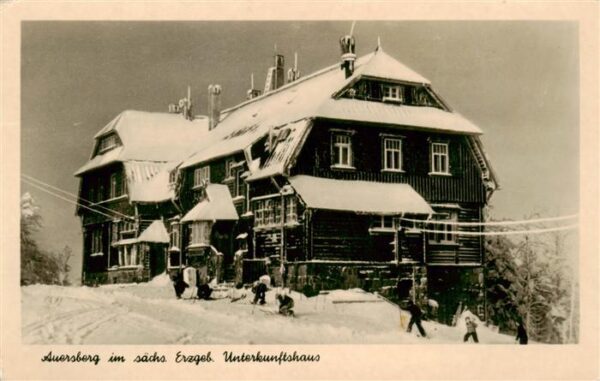 Auersberg 1020m Wildenthal Erzgebirge Unterkunftshaus