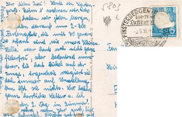 Finsterbergen Bad Austreibende Kuhherde – Bild 2