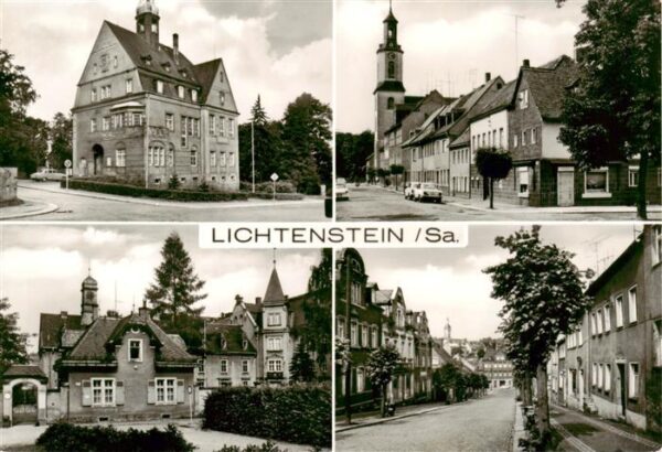 Lichtenstein  Sachsen Ortsansichten