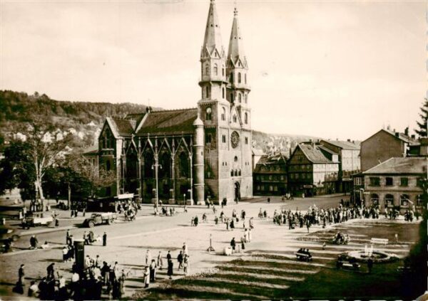 Meiningen Thueringen Platz der Republik