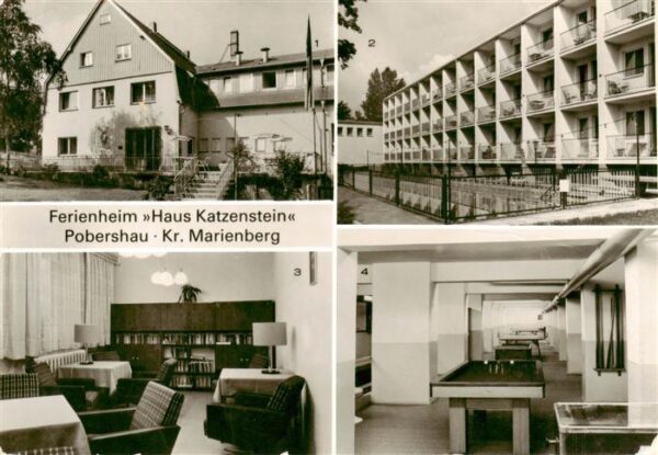 Pobershau Ferienheim Haus Katzenstein Aussenansicht Bettenhaus Leseraum Sportrau