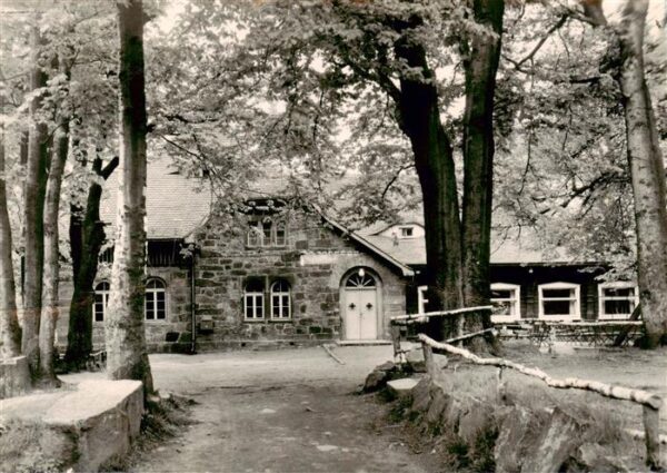 Cunewalde Berggaststaette auf dem Czorneboh Serie Die schoene Oberlausitz