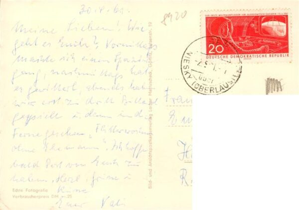 Niesky Oberlausitz Sachsen FDGB Sanatorium Heideland – Bild 2