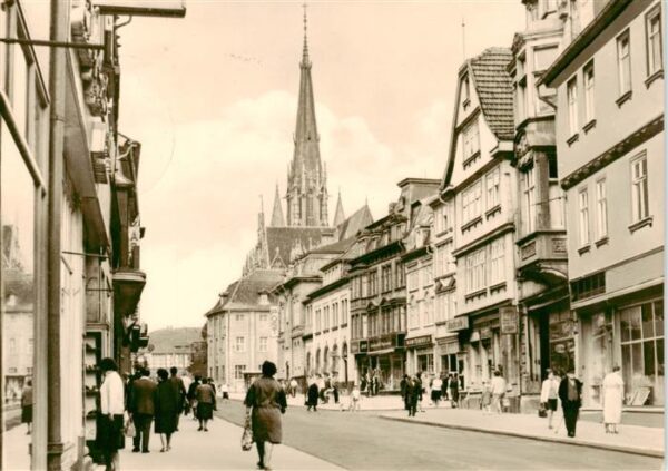 Muehlhausen  Thueringen Steinweg Stadtzentrum