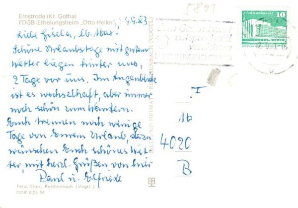 Ernstroda FDGB Erholungsheim Otto Heller – Bild 2