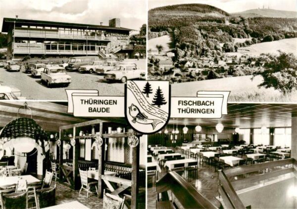 Fischbach Rhoen Thueringen Baude Gastraeume Panorama