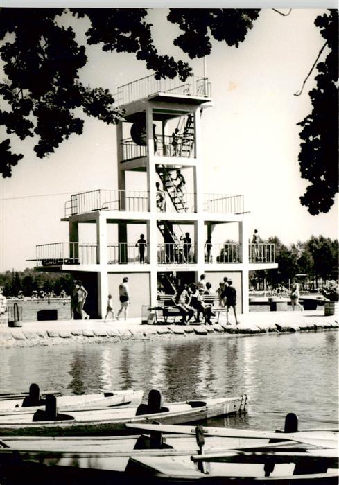 Grossschoenau Sachsen Waldstrandbad