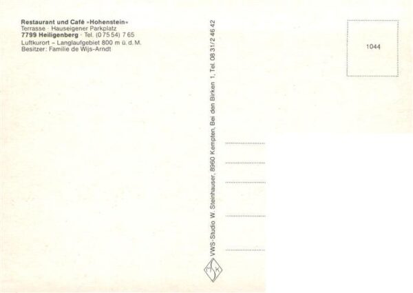 Heiligenberg Baden Restaurant Café Hohenstein Gastraeume – Bild 2
