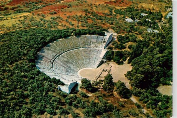 Epidaurus Epidauros Epidavros Peloppones Greece Amphitheater