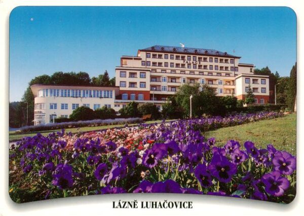 Lazne Luhacovice Bad Luhatschowitz CZ Lazensky hotel Palace