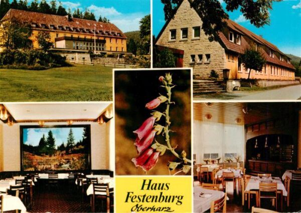 Clausthal-Zellerfeld Bundesbahn Sozialwerk Haus Festenburg Gastraeume