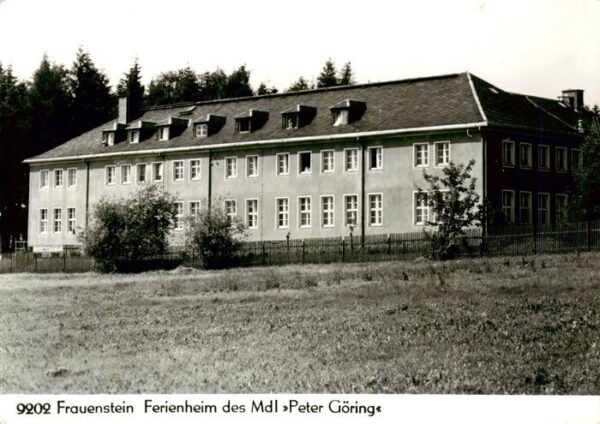 Frauenstein Sachsen Ferienheim des Mdl Peter Goering