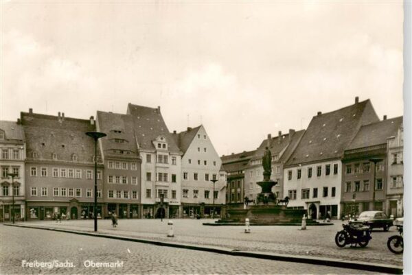 Freiberg  Sachsen Obermarkt